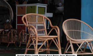 Kursi Rotan Teras Minimalis