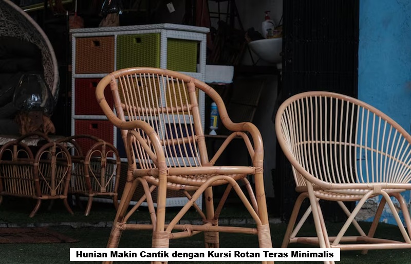 Kursi Rotan Teras Minimalis