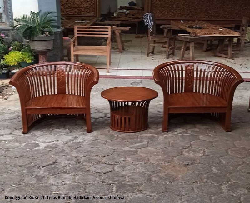 Kursi Jati Teras Rumah