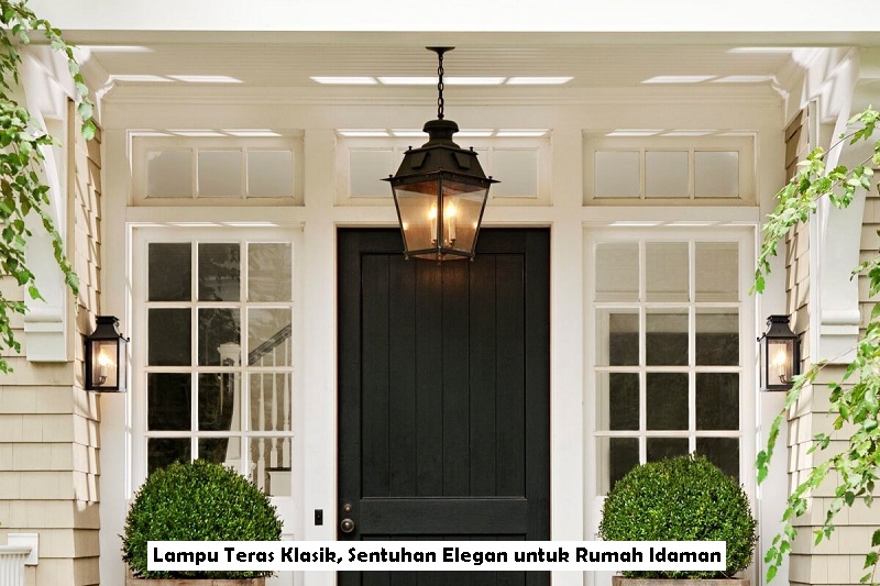 Lampu Teras Klasik