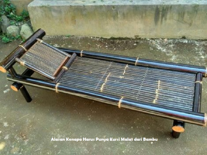 Kursi Malas dari Bambu