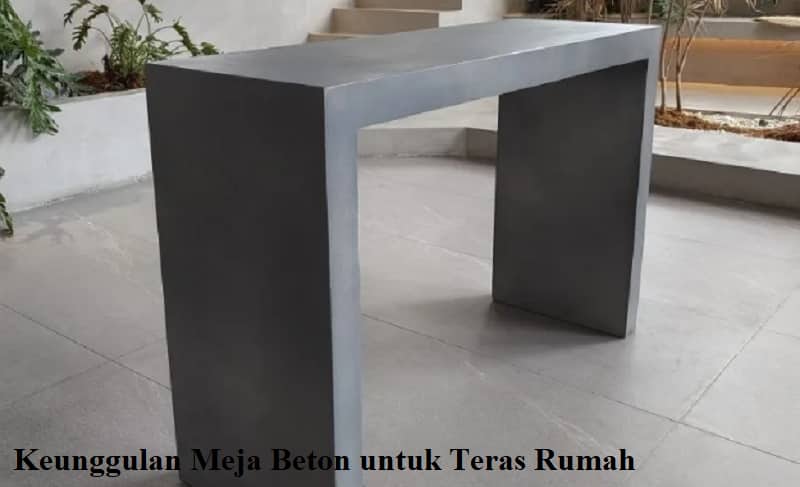 meja beton